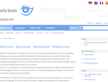 Tablet Screenshot of english.activlernen.de
